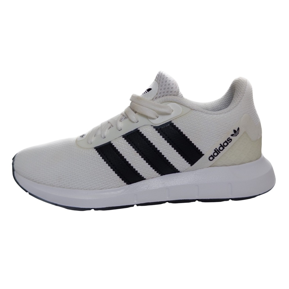 Adidas Swift Run RF FV5358 White Black Running Shoes Men's 4 Women's 5